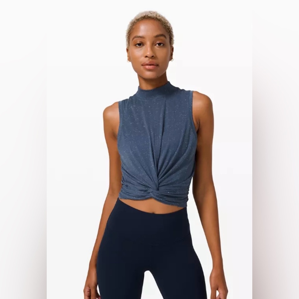 Lululemon Time to restore mock neck tank